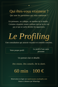 Profiling : un portrait précis de vous ou d'un autre, grâce à mes visions - 60 min
